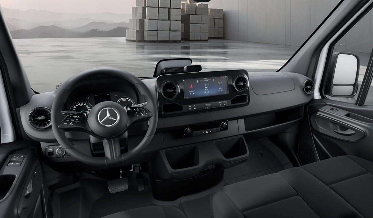 Interieur der Mercedes-Benz eSprinter