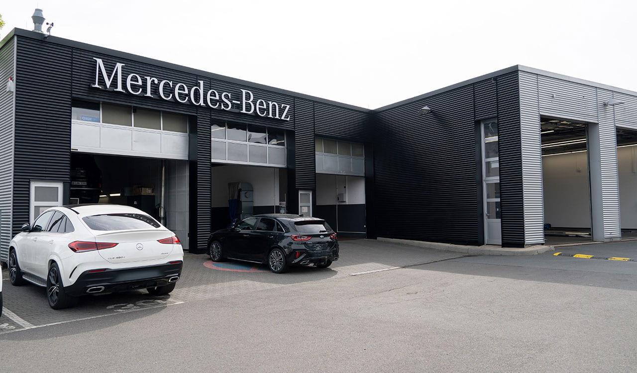 Kunzmann Standort in Dietzenbach nach dem Mercedes-Benz Umbau 2026