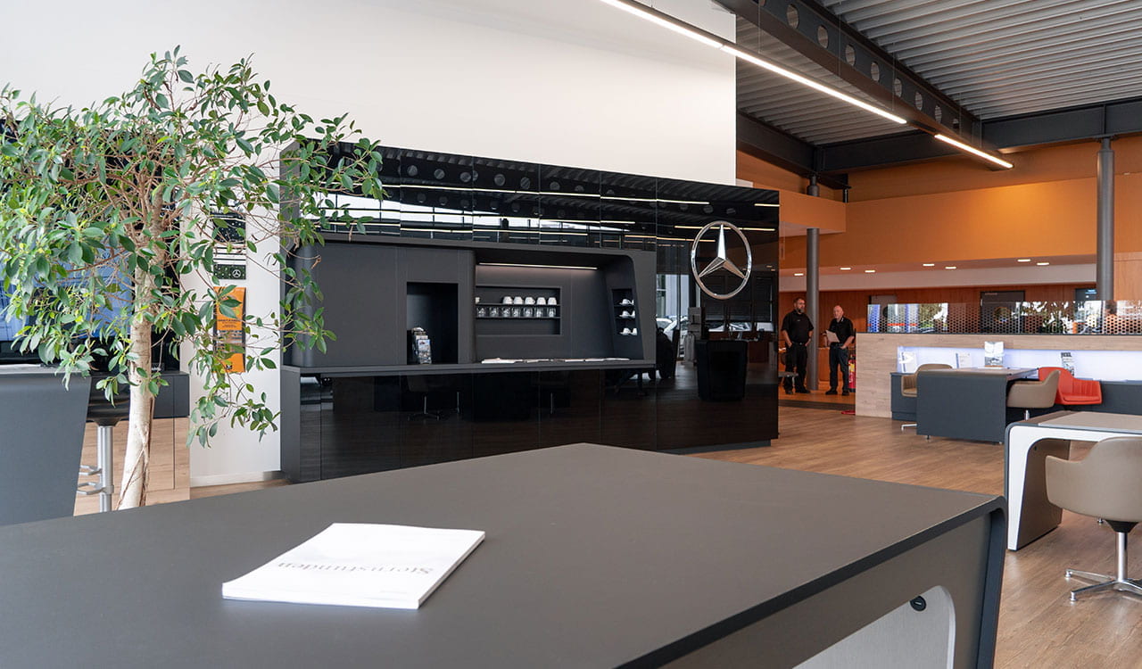 Kunzmann Standort in Dietzenbach nach dem Mercedes-Benz Umbau 2026