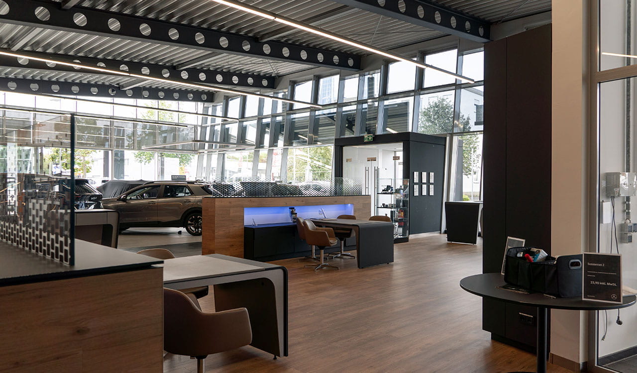 Kunzmann Standort in Dietzenbach nach dem Mercedes-Benz Umbau 2026