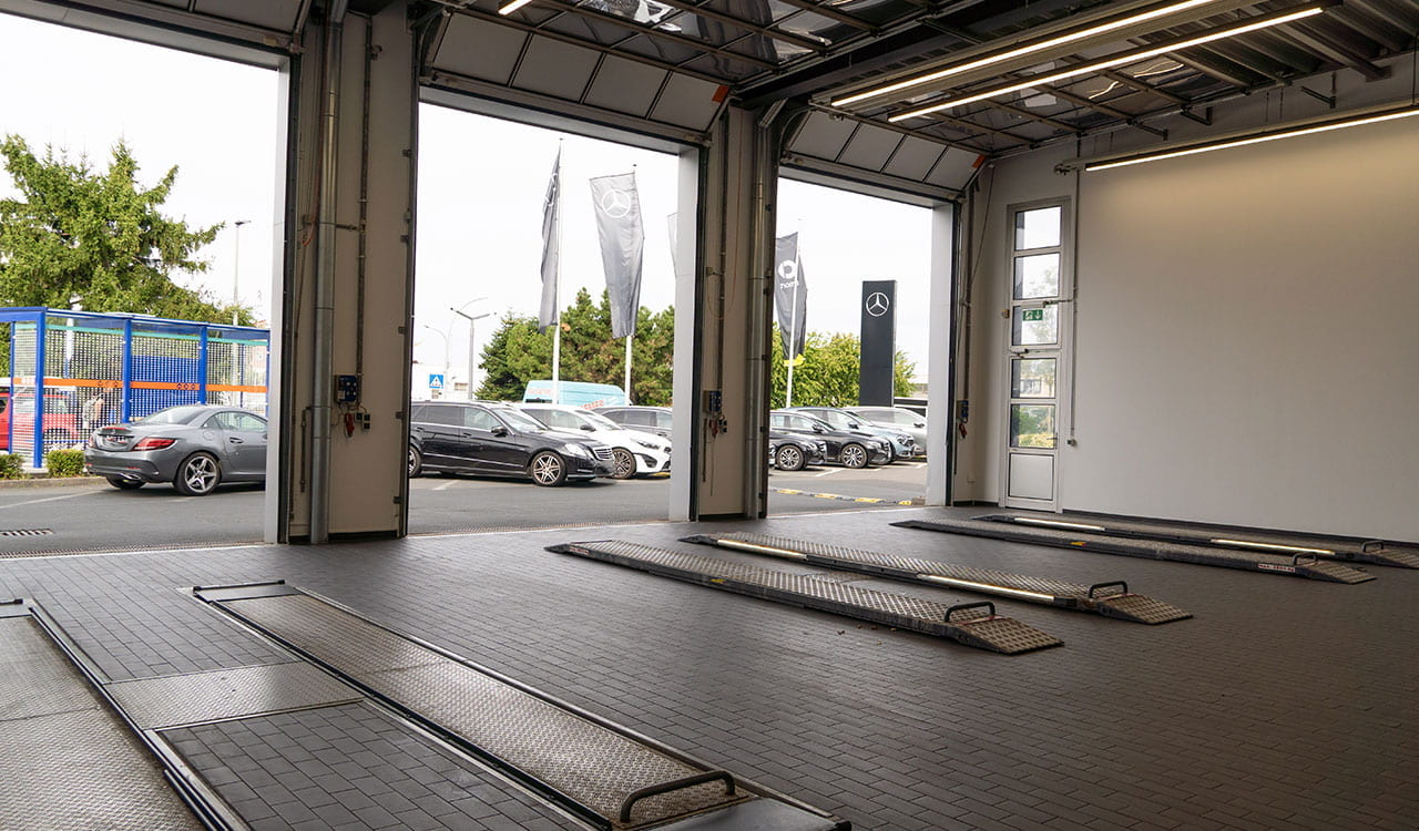 Kunzmann Standort in Dietzenbach nach dem Mercedes-Benz Umbau 2026