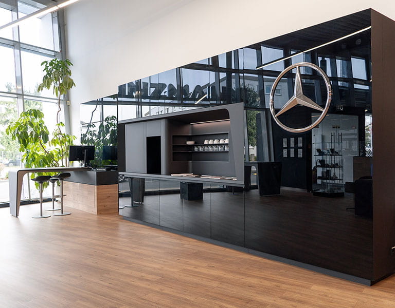 Mercedes-Benz Counter im Kunzmann Standort Dietzenbach