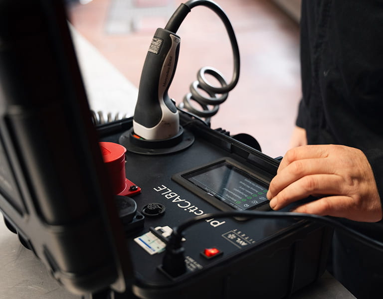 UVV Ladekabelcheck bedient durch Kunzmann Mechatroniker