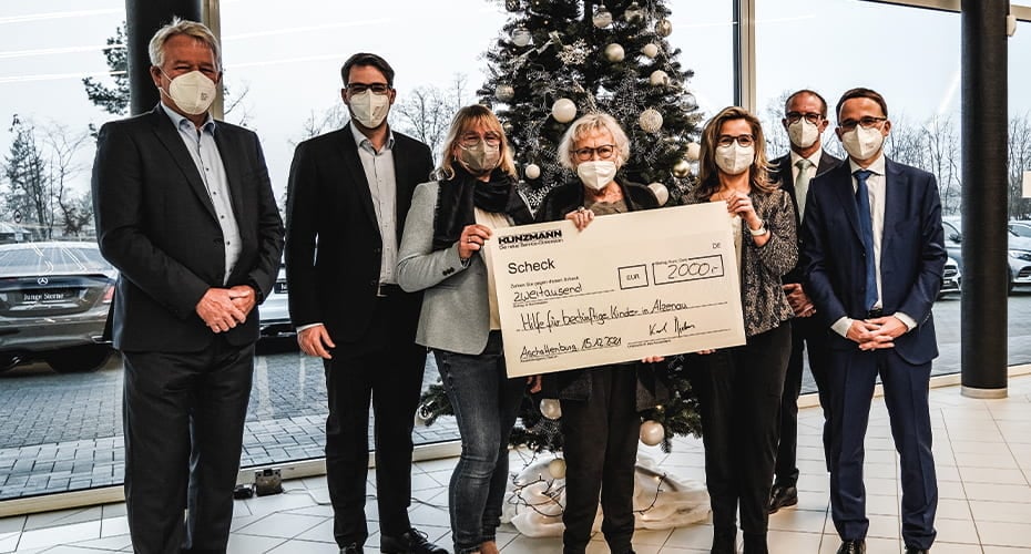 Weihnachtsspende Alzenau Kunzmann 2021 Weihnachtsspende Alzenau Kunzmann 2021