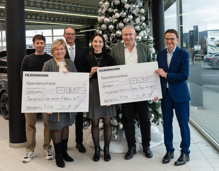 Weihnachtsspenden Alzenau 2025 Karl Diehm