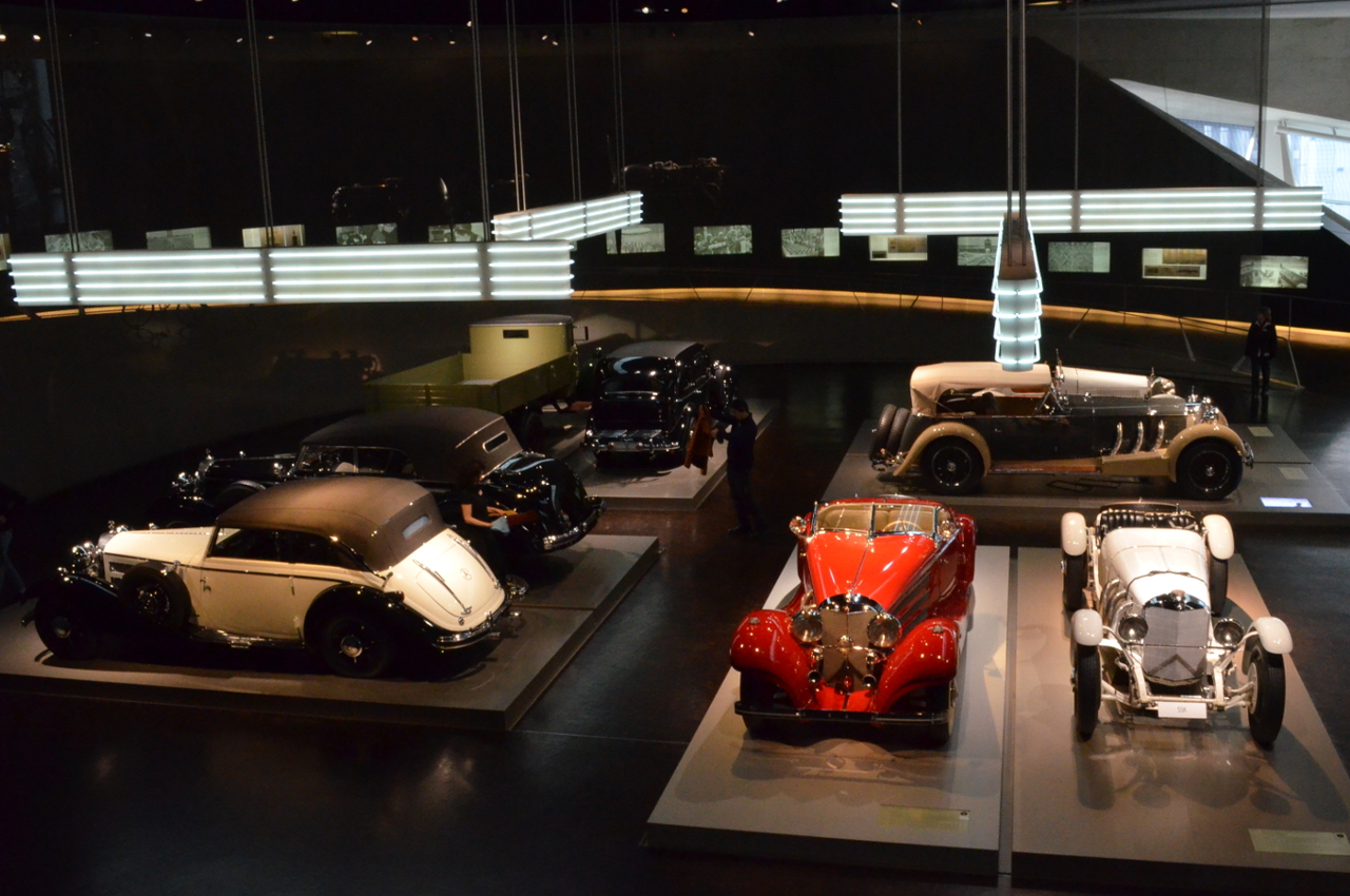 Mercedes-Benz Museum Ebene M3 Umbrüche (1914-1945)
