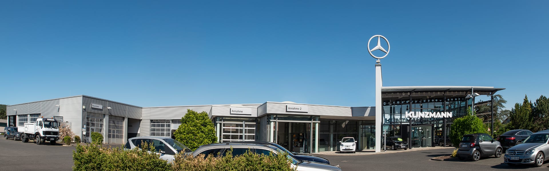 Fahrzeugaufbereitung im Autohaus Kunzmann in Wörth