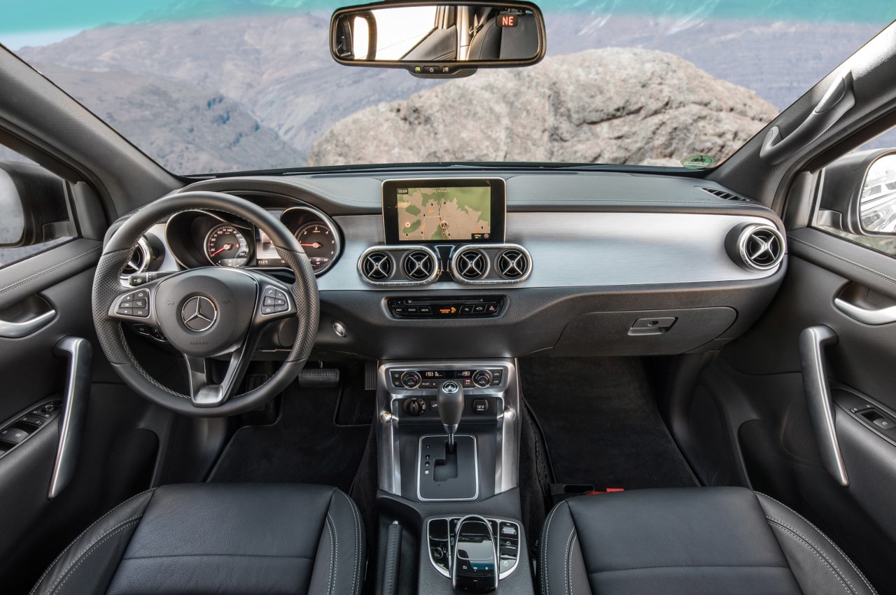 Interieur der Mercedes-Benz X-Klasse